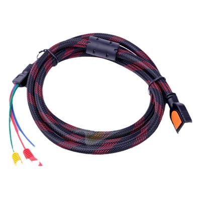 高清HDMI转3RCA三莲花 红黄白AV线 HDMI转AV转接线 视频线1.5米