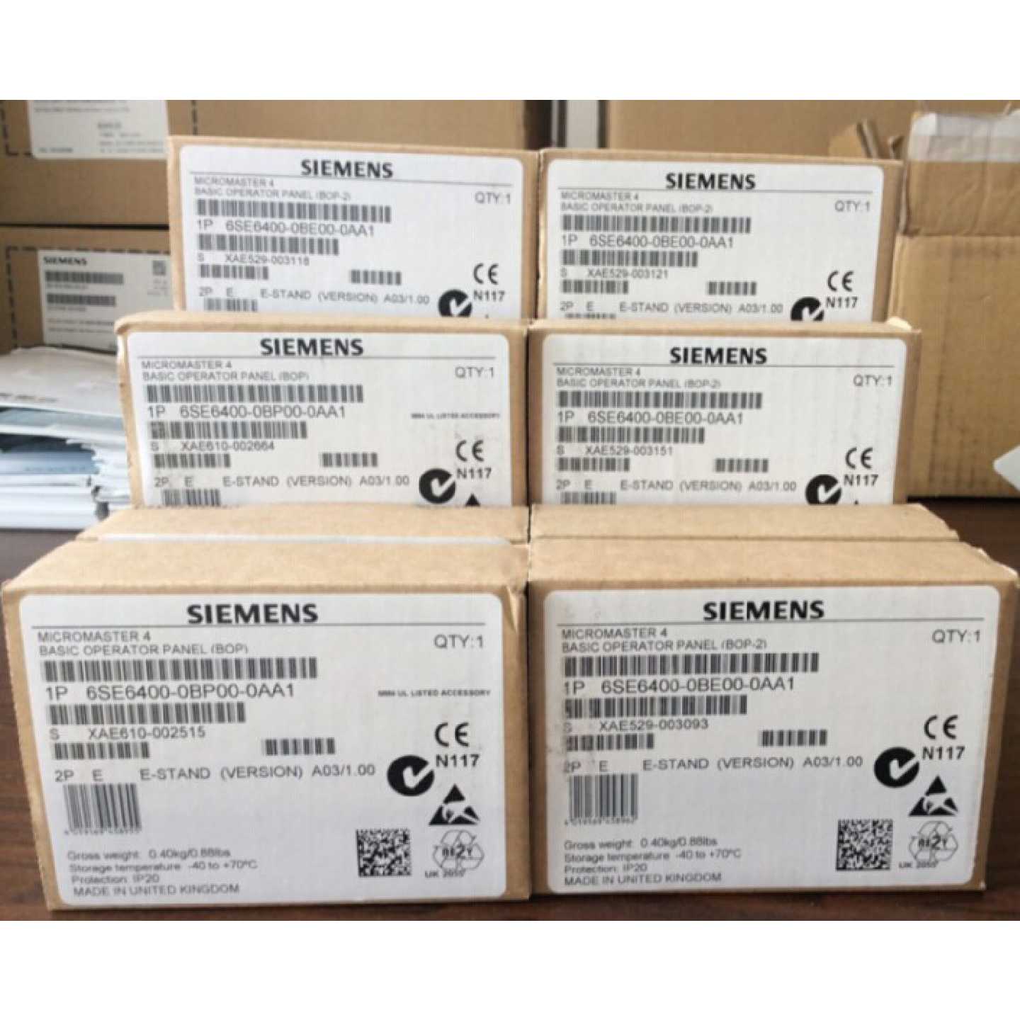 议价6SE6400-0BP00-0AA1 西门子 420/440变频器 BOP操作面板 全新