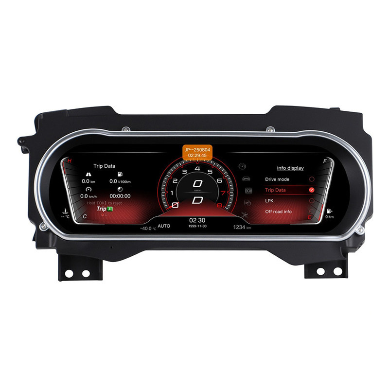 12.3寸适用于18-223款Jeep Wrangler吉普牧马人液晶仪表总成改装