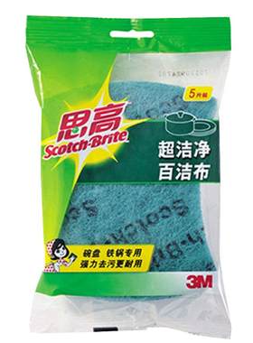 3M超洁净百洁布金刚砂洗碗布