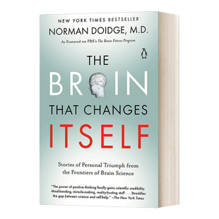 英文原版 The Brain That Changes Itself 重塑大脑 重塑人生 Norman Doidge诺曼·道伊奇 英文版 进口英语原版书籍