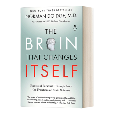 英文原版 The Brain That Changes Itself 重塑大脑 重塑人生 Norman Doidge诺曼·道伊奇 英文版 进口英语原版书籍
