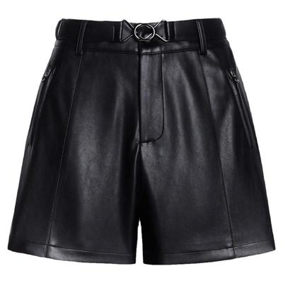 海宁秋冬新款松紧百搭风外穿皮裤