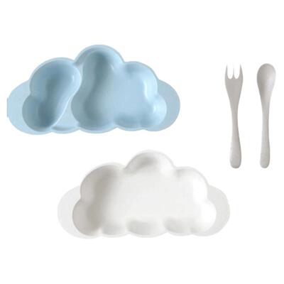10mois竹纤维树脂云朵婴儿餐具