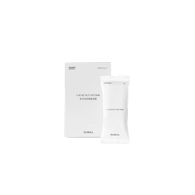 Soileta生可可坚果燕麦棒代餐