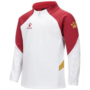 KELME卡尔美亚洲杯运动卫衣儿童秋季出征系列长袖T恤半拉链套头衫