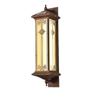 太阳能壁灯防水户外壁灯庭院大门柱灯阳台外墙围墙灯中式别墅露台