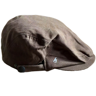 文艺复古日系篝火前进帽子大头围男女侦探帽百搭画家帽春秋贝雷帽