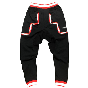 香港陈冠希同款PAM大口袋潮牌大裆飞鼠裤哈伦吊裆男裤5188HX