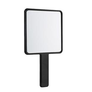 化妆镜手持女生手柄镜子美容院随身便携梳妆镜大号高清家居旅游