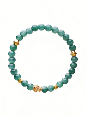 女士马年本命年翡翠转运手链