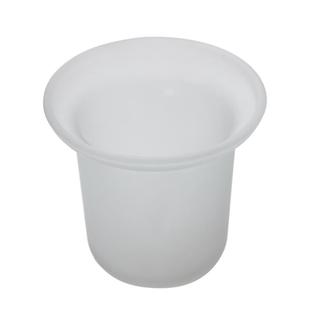 卫生间马桶刷杯子磨砂玻璃杯陶瓷杯厕所放马桶杯刷头刷杆套装配件