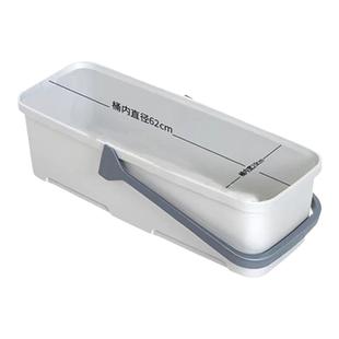 家用加厚手提蓄储水桶长方形塑料拖把桶搓洗拖布墩布专用挤水单桶