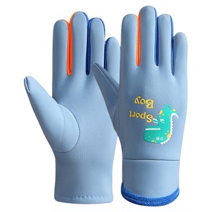 儿童手套6到12岁玩雪打雪仗专用防水加绒保暖男孩女孩滑雪防寒冬