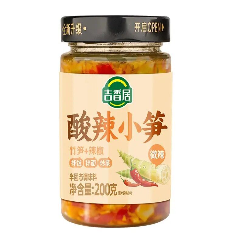 吉香居酸辣小笋200g/瓶