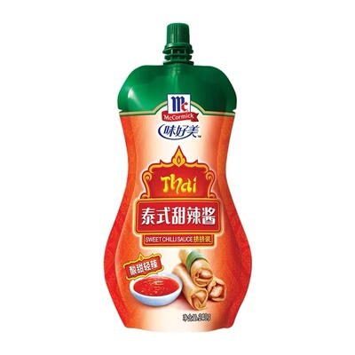 味好美泰式甜辣酱家用烹制菜肴开味酸甜辣椒酱即食速食调味料袋装