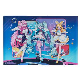 moeyu初音未来合成器浪潮之翼多层亚克力砖miku正版动漫周边摆件
