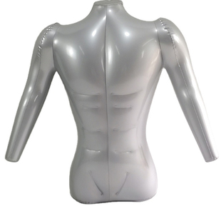 塑料男半身人形模特仿真立体人台模型女充气服装模特衣服展示架