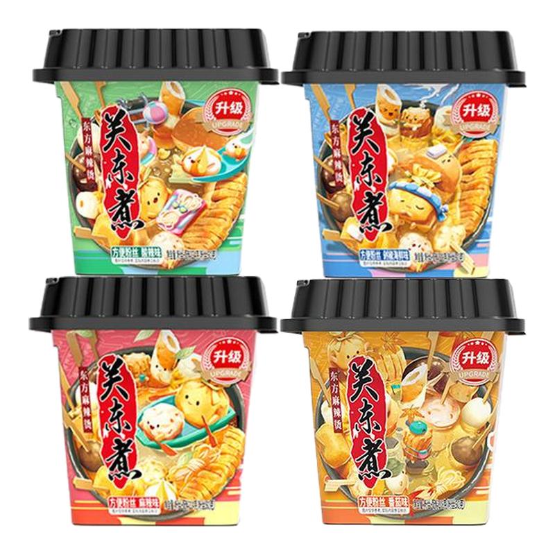 关东煮丸子红薯粉丝麻辣酸辣