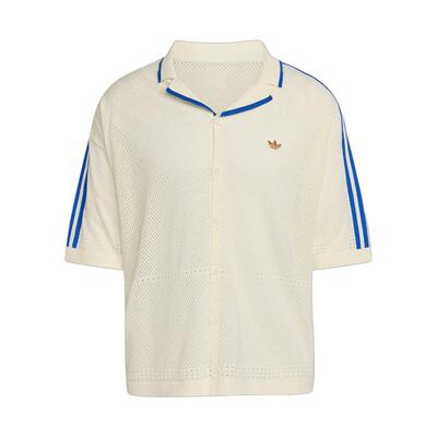 【自营】Adidas/阿迪达斯KNITTED SHIRT短袖衬衫KX1223