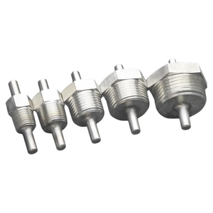 DS18B20管道螺纹DN15四分六分一寸不锈钢防水温度传感器数字探头