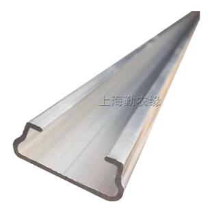 温室养殖大棚配件高锌层防风卡槽卡簧固膜槽板热镀锌铝合金压膜槽