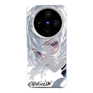 适用vivox200手机壳vivox100pro绫波丽x100s动漫ultra镭射vivi二次元x90男生80高级感70女款60明日香亚克力套