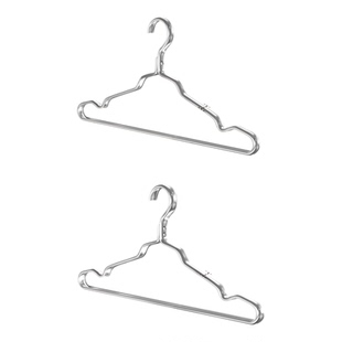 太空铝合金衣架银色家用挂衣铝制防滑晾衣架收纳衣撑子金属衣架子