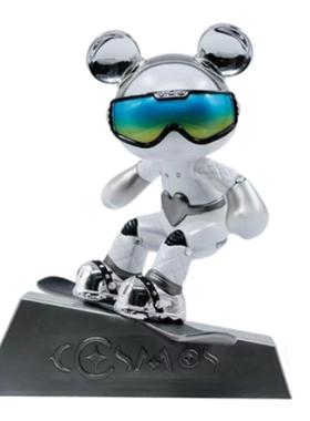 星际滑雪摆件公仔客厅电视柜桌面