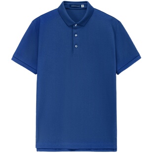 【升级汗无痕】十如仕商务休闲翻领POLO衫父亲男短袖高尔夫P21