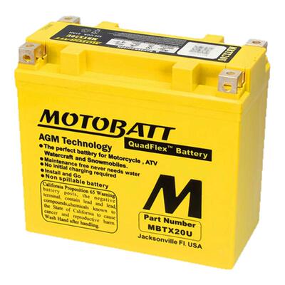 motobatt庞巴迪RXP260RS/RXT/GTX300火花SPARK90摩托艇电瓶蓄电池