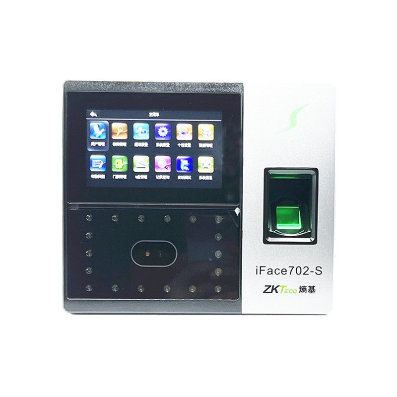 ZKTeco熵基iFace702-S人脸指纹考勤机中控702网络U盘繁体英文BS