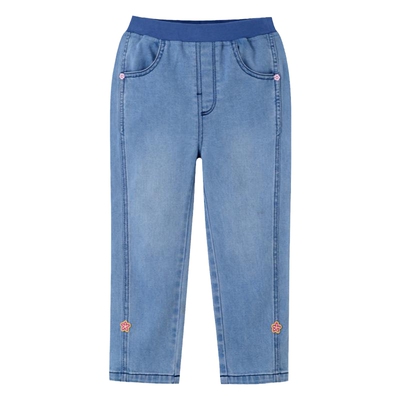 【商场同款】安奈儿童装女童牛仔裤秋弹力长裤XG436650