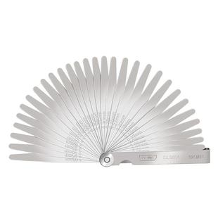 得力工具塞尺不锈钢高精度套装气门间隙塞尺公英制单片可拆卸塞尺