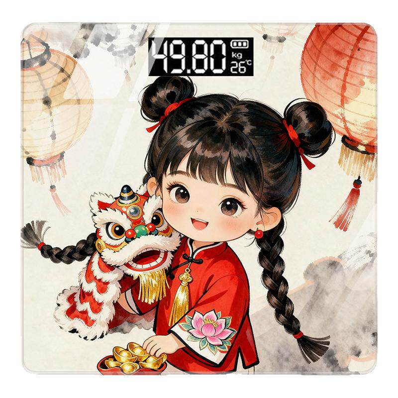 体重秤家用精准喜庆新春款电子