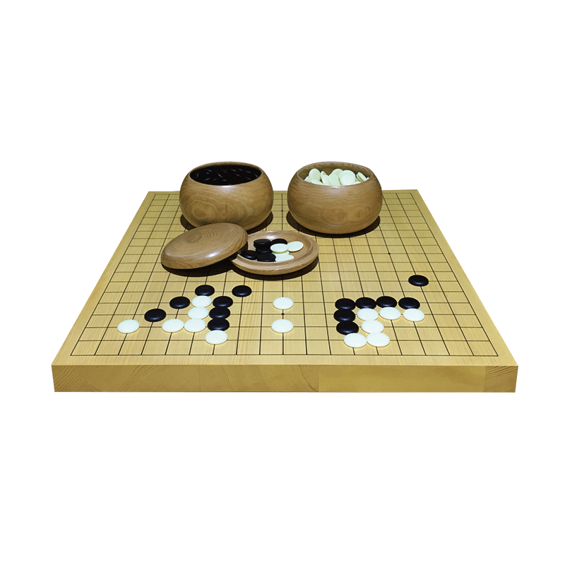 老云子围棋棋盘套装天然石礼品儿童成人初学学生入门黑白棋子实木