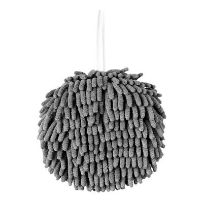 雪尼尔擦手球挂式擦手巾