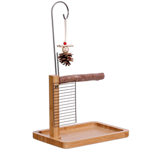 鹦鹉桌面站架定点排便训练站台拉屎神器玄凤小太阳鸟站架用品大全