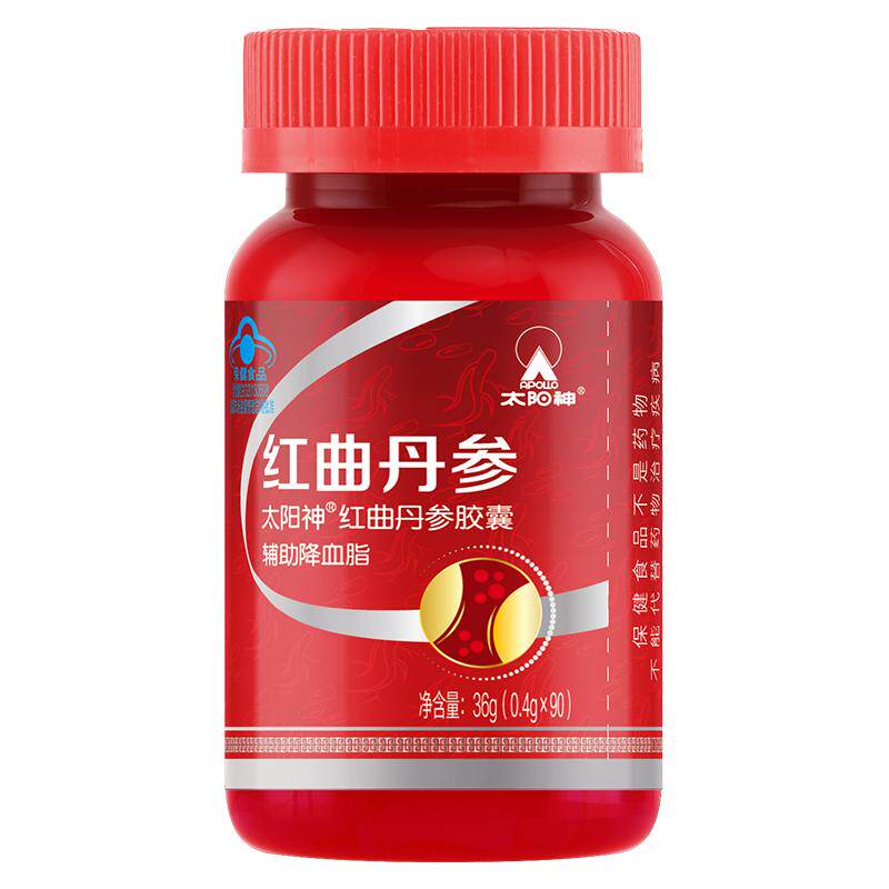 太阳神红曲丹参胶囊辅助降血脂