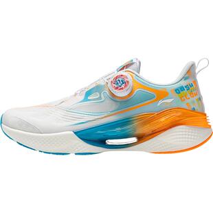 李宁童鞋行云跑步鞋男女大童中大童支撑稳定透气清凉回弹低帮童鞋