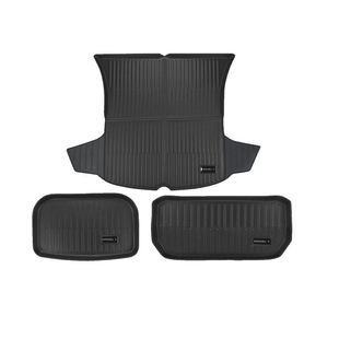 特斯拉Model Y3专用后备箱垫TPE脚垫靠背垫全包围防脏垫