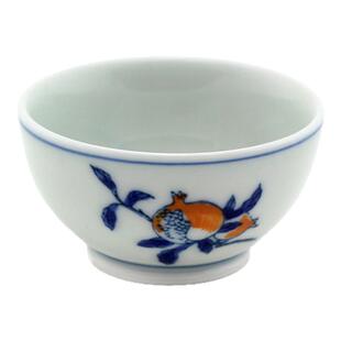 贵和祥热卖手绘青花瓷 斗彩三多图小杯子 景德镇功夫茶具 品茗杯