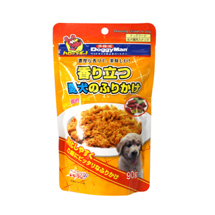 怪物星球日本多格漫狗狗肉松 红薯蔬菜狗零食主粮伴侣拌饭狗粮