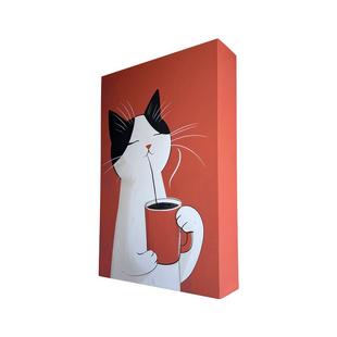 加厚实木特殊电表箱装饰画定制超厚电闸大尺寸消防栓遮挡箱无框画