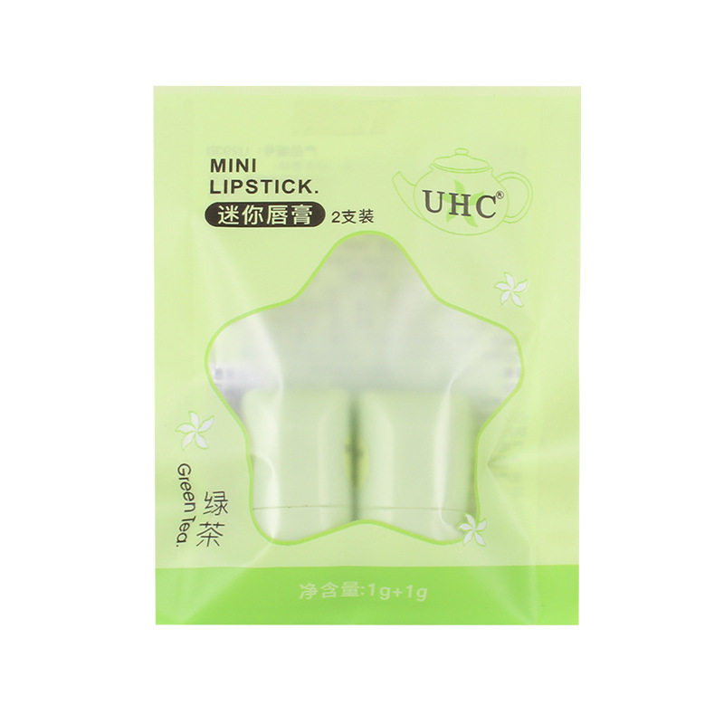 迷你两支装润唇膏清新茶香味
