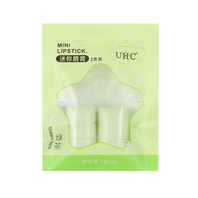 迷你两支装润唇膏清新茶香味