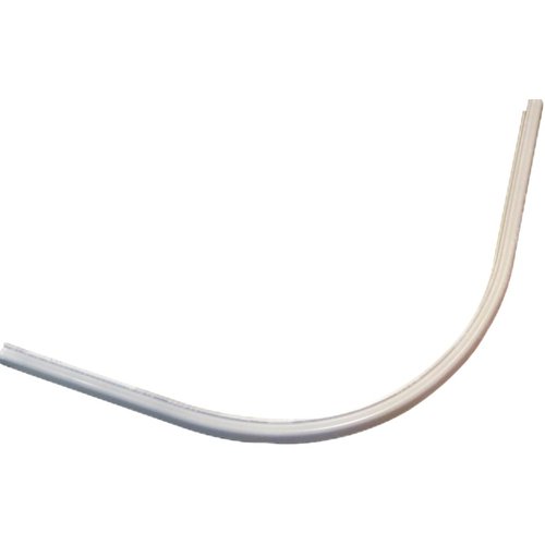 PVC实心挡水条弧形L形 扇形隔水条 浴室淋浴房卫生间地面防水条