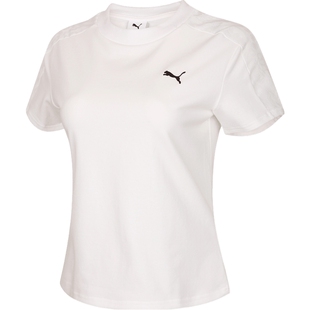 puma彪马女子T7 LACE PANEL SS TEE W-运动休闲短袖T恤63846202