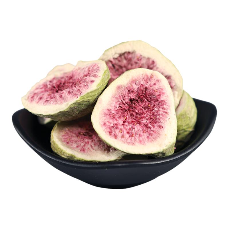 老香农新鲜冻干无花果脆500g脱水零食即食酥精选烘培原料果蔬脆片