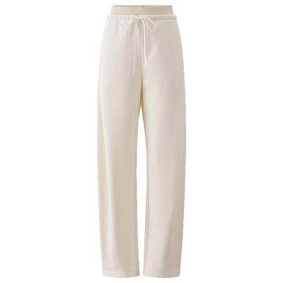 OCHIRLY欧时力纯棉抽绳弯刀裤